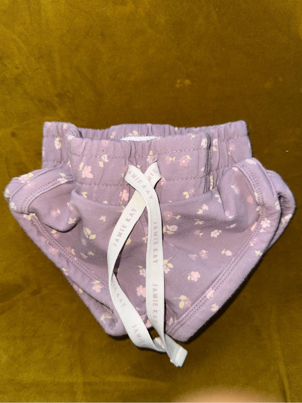 Jamie Kay Lilac Floral Kids Drawstring Shorts